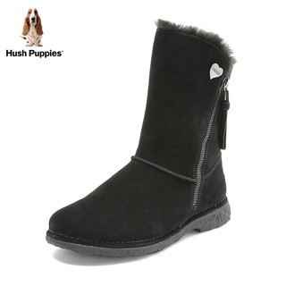 Hush Puppies 暇步士 冬季专柜同款女雪地靴