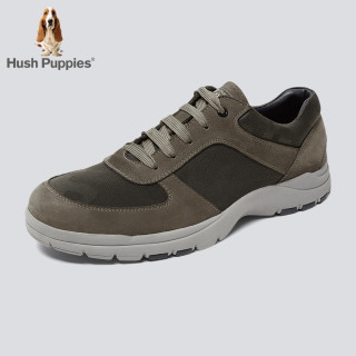 Hush Puppies 暇步士 2019秋新款撞色运动风系带男休闲鞋