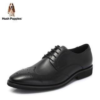 Hush-Puppies-暇步士春季专柜同款系带男正装皮鞋T1A04CM8