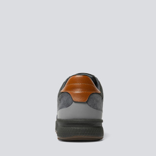 Hush Puppies 暇步士 2019秋新款专柜同款时尚拼接运动系带百搭休闲鞋男