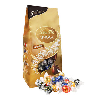 Lindt 瑞士莲 LINDOR软心 精选巧克力 混合口味 600g*2袋