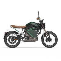 SOCO 速珂 TC 电动摩托车锂电瓶车 复古绿