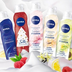 NIVEA 妮维雅 丝柔香润沐浴慕斯 200ml
