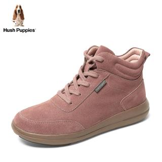 Hush Puppies 暇步士 HNP32DD9 平底时尚系带女休闲短靴