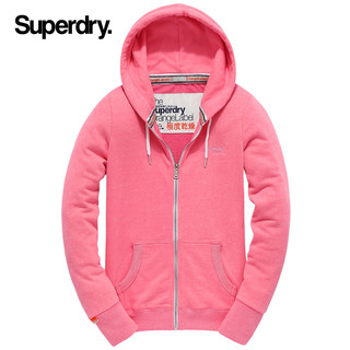 Superdry 极度干燥 卫衣女拉链开衫字母