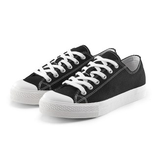 vancl凡客诚品凡客帆布鞋功能男款黑色