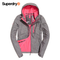 Superdry 极度干燥 防风夹克撞色抽绳连帽外套