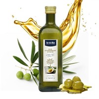 意大利原装进口 辣西西里 特级初榨橄榄油孕妇儿童食用油 1L瓶 *3件