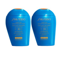 黑五全球购、银联专享：SHISEIDO 资生堂 新艳阳夏 臻效水动力防晒乳 SPF30 100ml*2