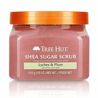 中亚Prime会员：TREE HUT Shea Sugar Scrub 身体磨砂膏 荔枝和李子味 510g*3罐装 *2件