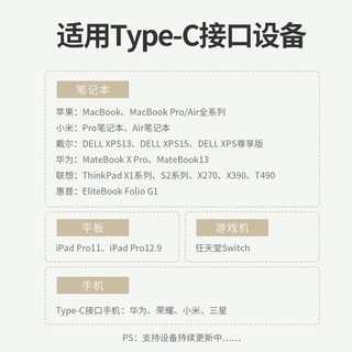 UGREEN 绿联 数据线pd快充线双头 0.5m