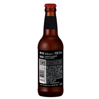 Reberg Beer 莱宝鲜啤 魔督系列酒花皮尔森黄啤酒 330ML*6