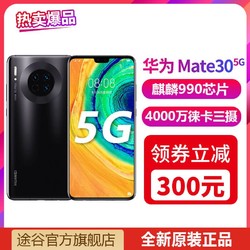 华为Mate30 5G版 麒麟990 徕卡三摄 全网通 5G智能手机 mate305g