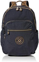 Kipling 凯浦林 基础款学生背包，44 厘米 Grey (Night Grey Bl)