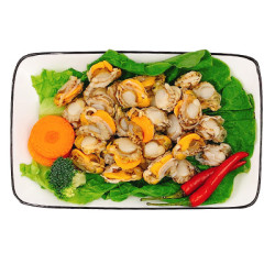 万斛 带黄扇贝肉(50个左右) 4斤
