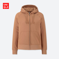 UNIQLO 优衣库 418237 女士运动拉链连帽卫衣