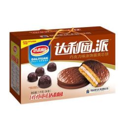 达利园 巧克力派1000g礼盒装 早餐零食点心休闲食品整箱 常规款 1kg