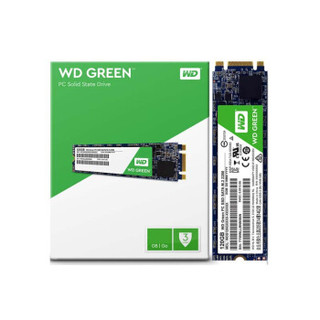 Western Digital 西部数据 绿盘 M.2 120G/240G/480G 笔记本 台式 SSD固态硬盘