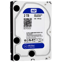 WD 西部数据 WD20EZRZ 台式机硬盘 蓝盘 2TB