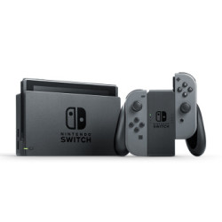 任天堂 Nintendo Switch 国行续航增强版 NS家用体感游戏机掌机 便携掌上游戏机 灰色主机