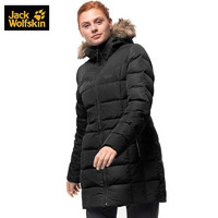 【1件5折 到手价1099】Jack Wolfskin/狼爪女装秋冬新品户外中长款防风保暖羽绒服12033326000