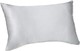 Pinzon 双面枕套由桑蚕丝和棉制成 银色 50x75 PC-SIL-011