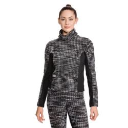 耐克(NIKE) 女子运动休闲跑步训练保暖高领套头卫衣 933297-010