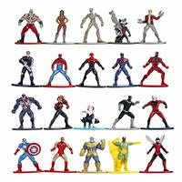 Jada Toys Marvel Nano METALFIGS 20 只装 Wave 1 压铸模型，4.45 cm，适收藏模型，金属   （含税） *3件