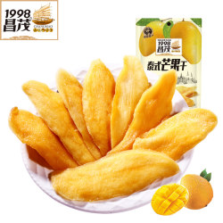 昌茂海南风味芒果干果脯片100g*3袋海南特产