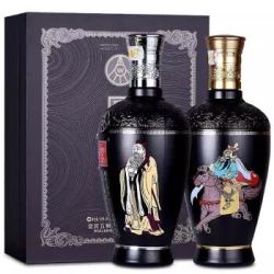 五粮液 文武圣酒 文酒45度武酒52度 639 ml*2瓶