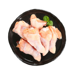 春雪食品鸡翅根1000g/袋装 国产出口日本级 清真食品 烧烤 烤翅 鸡肉翅根(菜场) *8件