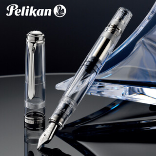 Pelikan 百利金 M805 钢笔 墨水笔 透明示范 EF尖