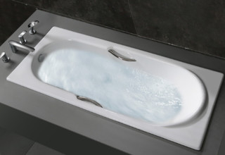 TOTO 东陶 FBY1530 嵌入式浴缸 有扶手 1.5米 不含排水配件