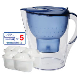 BRITA 碧然德 marella 滤水壶 3.5L（1壶5芯）