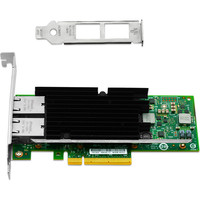 UNICACA 众力  AN8540-T2 RJ45双口intel X540-T2芯片10G电口万兆网卡
