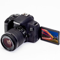 Canon 佳能 EOS 850D 单反相机 黑色 EF-S 18-55mm F3.5 IS STM 变焦镜头 单镜头套机