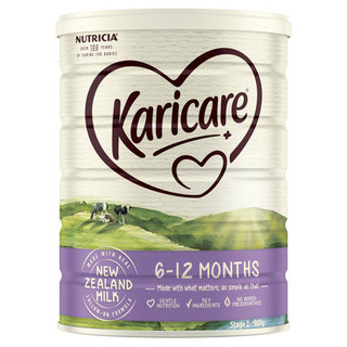 银联专享：Karicare 可瑞康牛奶粉 2段 900g 