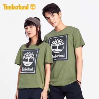 Timberland 添柏岚 A1OA2Q69 男装 2019春夏新款舒适休闲印花短袖 S码 绿色