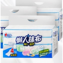 心相印 一次性懒人抹布 12包 共360抽