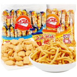爱尚咪咪虾条(4个规格任选三件)零食大礼包20包 *3件