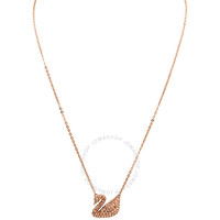 Iconic Swan Pendant- Rose Gold