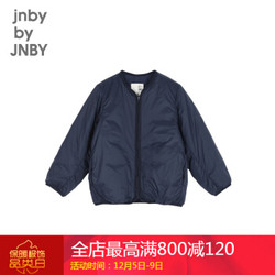 jnby by JNBY 儿童休闲保暖羽绒服 黑藏青409 110cm