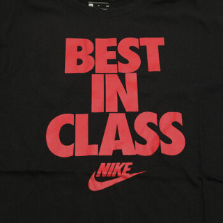 耐克NIKE 男子 T恤 AS M NSW SS TEE BTS 1 运动服 BV7531-010 黑色 L码