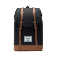 Herschel Supply 和行 男女款双肩包 10066-02462-OS 黑色/棕褐色 19.5L