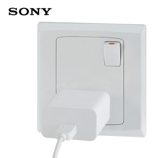 SONY 索尼 CP-AD3 手机充电器双口Type-C数据线安卓快充