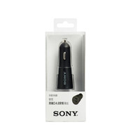 SONY 索尼 CP-CADM2 双USB接口车充头 4.8A快速手机车载充电器  黑色