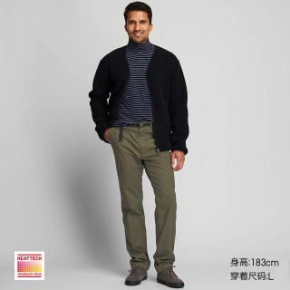 UNIQLO 优衣库 418930 男士HEATTECH保暖长裤