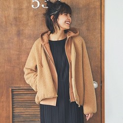 UNIQLO 优衣库 418245 女士绒摇粒V领开衫