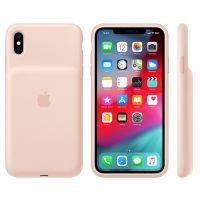 Apple iPhone XS Max 智能电池壳 粉砂色