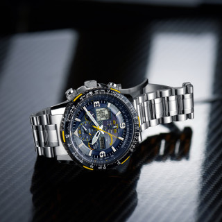 citizen西铁城promaster系列46毫米光动能电波腕表jy807852l